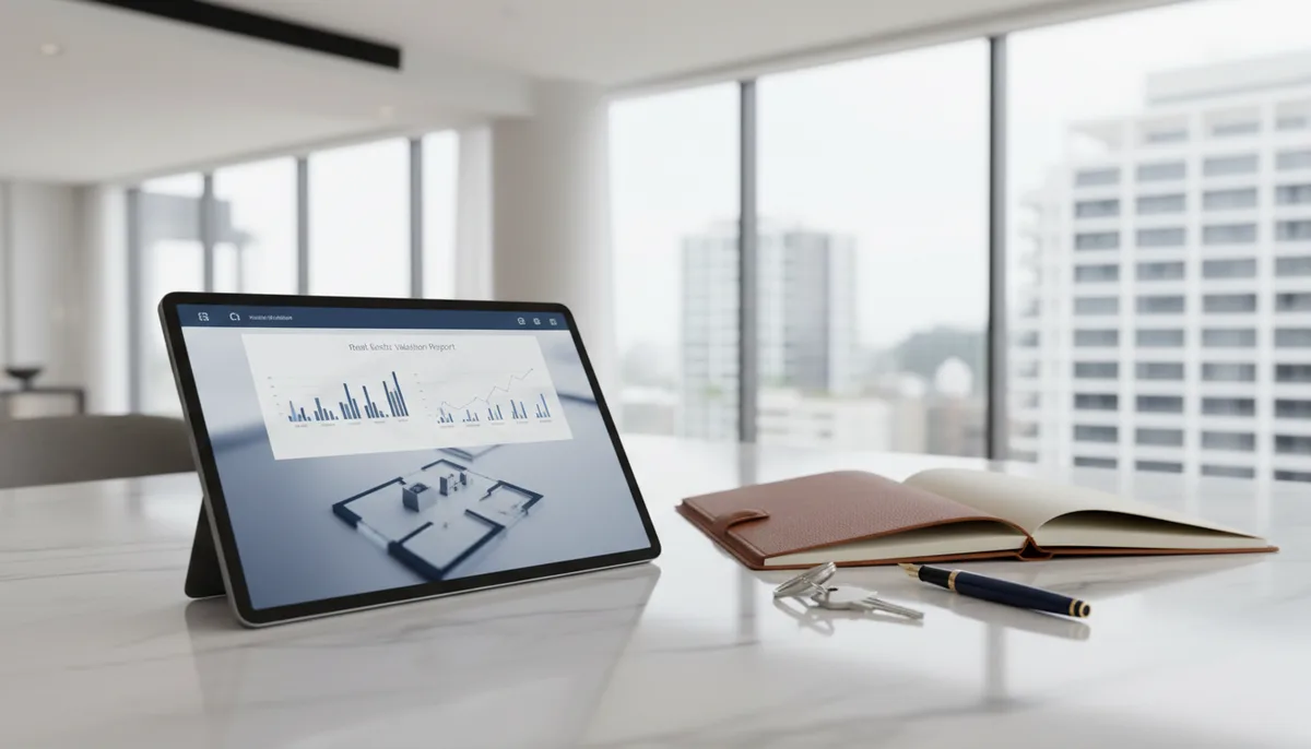 Exemple de rapport d'estimation immobilière (modèle PDF)